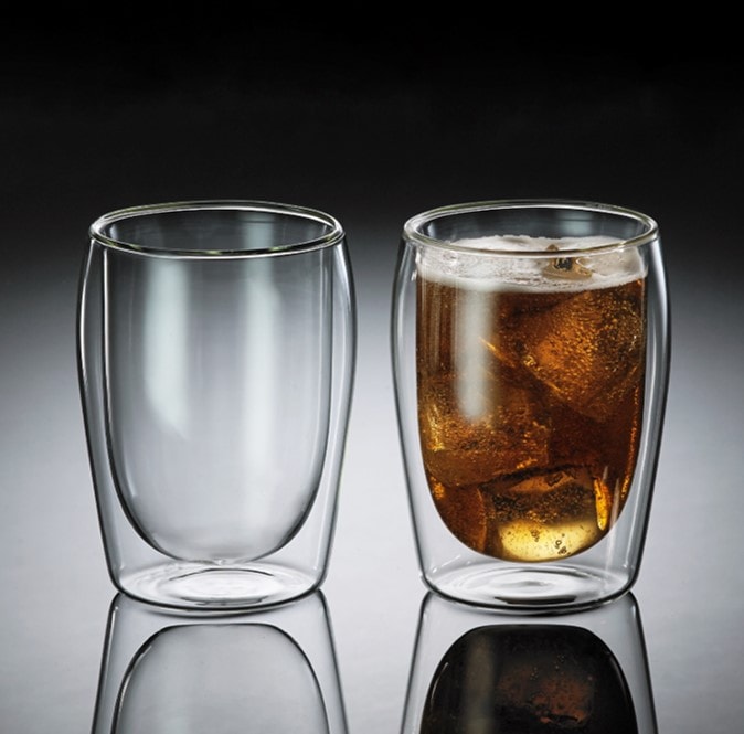 Brew Double Wall Latte Glasses 240mL - Set of 8 – salt&pepper